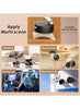 Magnetic Car Phone Holder | 360° Rotation Strong Magnetic Dashboard & Air Vent Mount