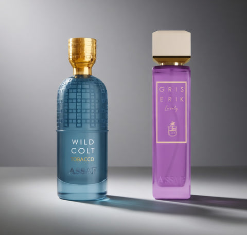 Assaf Gris Erik & Wild Colt Tobacco Perfume Combo | Luxury 2PCS EDP Gift Set