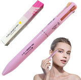 Milagro Beauty 4-in-1 Makeup Pen | Waterproof Eyeliner, Lip Liner, Brow Pencil & Highlighter | 24H Long Stay Smudgeproof