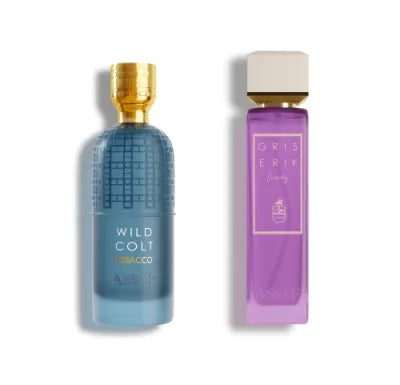 Assaf Gris Erik & Wild Colt Tobacco Perfume Combo | Luxury 2PCS EDP Gift Set